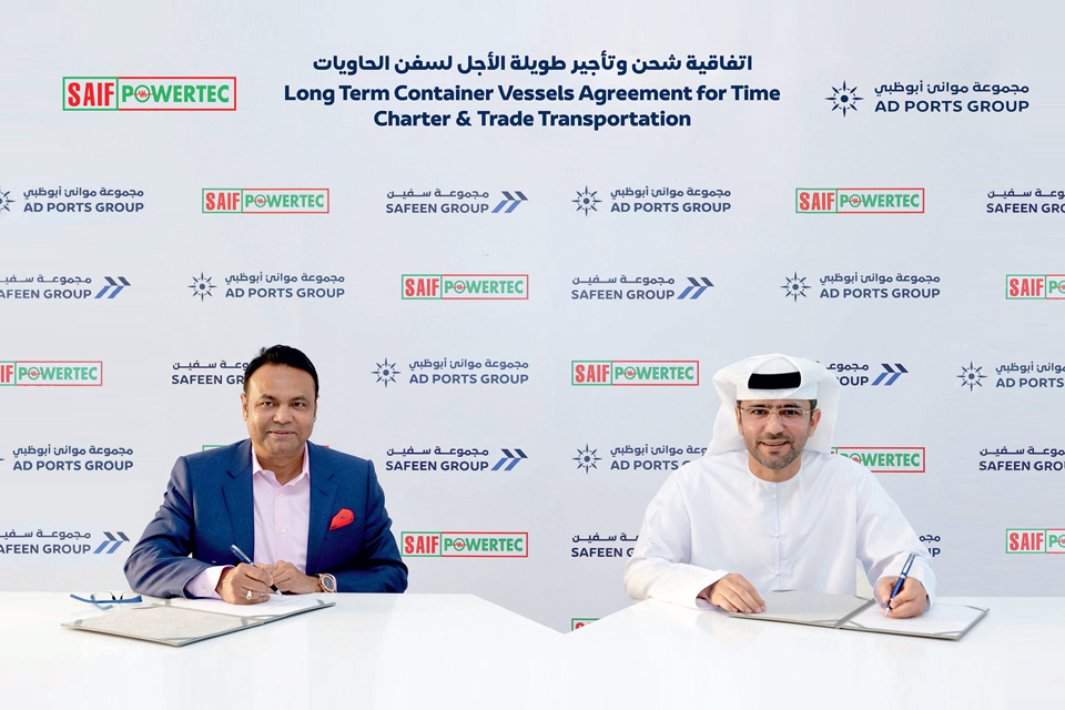 AD-Ports-Group-SAFEEN-Feeders-Signs-Long-Term-Charter-Agreement-with-Saif-Powertec